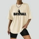 thumbnail image 2 of Camisas sexy de verano para mujer Blusa regular estampada con cuello redondo y manga corta OAVQHLG3B Store lin121212, 2 of 5
