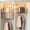 Black, variant on Hanging Closet Rod Adjustable Extendable Stainless Steel Clothes Hanger with 50 lbs Load Capacity 40.5-71cm Length and 43-73cm Height Telescopic Organizer for Wardrobe Balcony