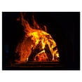 thumbnail image 1 of Design Art Wood Stove with Fire And Blaze Canvas Print, 1 of 3