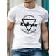thumbnail image 1 of Freedom Kabyle Geometric Print Men's T-Shirt - Casual Short Sleeve, Breathable Polyester, Machine Washable - Perfect for Summer, 1 of 4