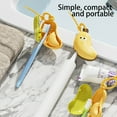 thumbnail image 4 of Tizuqe User Friendly ABS Silicone Toothbrush Holders Cover Compactly Hygienic Case, 4 of 8