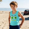 thumbnail image 2 of Niños Niños Niños Moda Lindo Gradiente Impresión Suave Camisola sin Mangas para el Uso Casual Y Ocasiones Especiales, 2 of 7