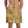 thumbnail image 1 of Fotbe Retro Palm Tree Trajes de Baño Estampados para Hombre, Shorts de Verano de Secado Rápido, Ropa de Playa, Bañadores-Large, 1 of 6