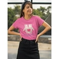 thumbnail image 2 of Dad And Baby Hands Shaped T-Shirt Women -Image by Shutterstock, Female XX-Large, 2 of 4