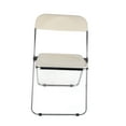 thumbnail image 3 of Silla de comedor plegable para el hogar, silla plegable de acrílico Silla plegable portátil galvanizada Silla plegable de acrílico Estándares líderes en la industria, 3 of 8