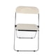 thumbnail image 3 of Silla plegable portátil, silla plegable de acrílico, silla plegable galvanizada para tienda de ropa, silla plegable para comedor, resultados impresionantes, 3 of 8