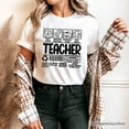 thumbnail image 5 of Teacher Label T-Shirt, Funny Barcode Tee for Dedicated Educators, 5 of 6