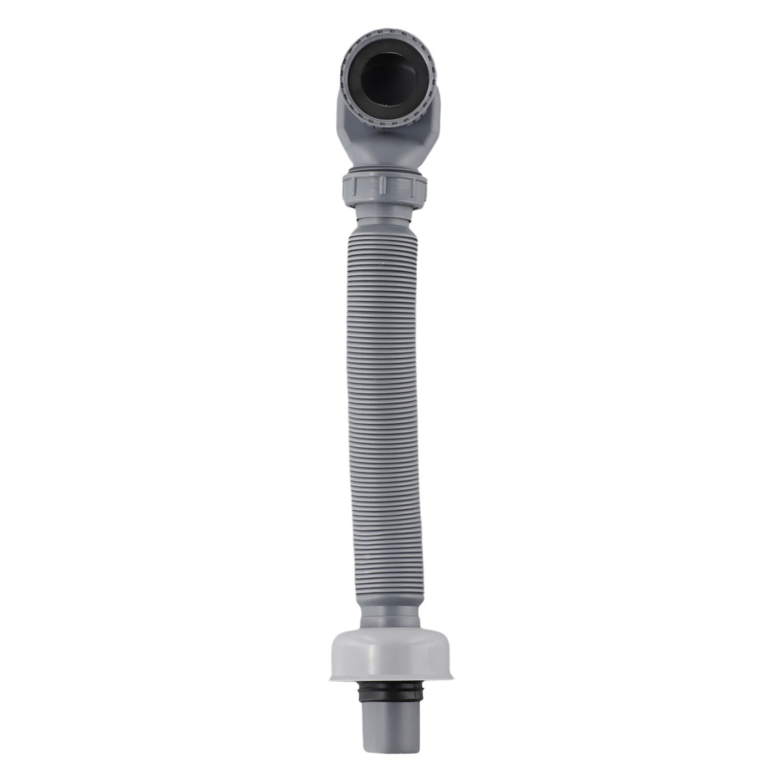 Tuyau De Vidange Flexible Pour Baignoire/douche - Polypropylène, 90 Cm, Gris, Design Peu Encombrant, étanchéité Optimale