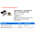 thumbnail image 2 of Engine Mount Kit - Compatible with 1988 - 1998 Chevy C1500 1989 1990 1991 1992 1993 1994 1995 1996 1997, 2 of 2
