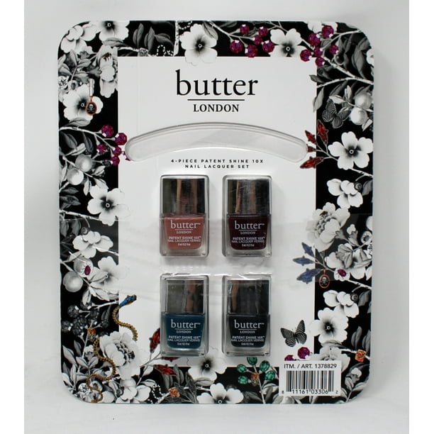 Butter London 4 Piece Nail Lacquer Set Walmart Com Walmart Com