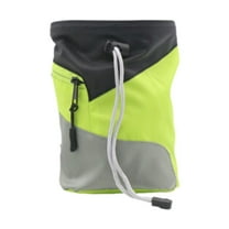 TTETTZ Chalk Bag Lightweight with Zipper Pocket for Sports Weightlifting Gymnastics Grey Green