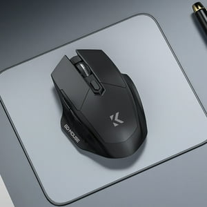 Wuztai Wireless Bluetooth Mouse, 2.4G Silent Gaming Mouse with Type-C Fast Charging, 1600 DPI Adjustable Computer Mouse for Laptop PC Desktop