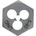 thumbnail image 3 of HUGFEGWE Hex Rethreading Die, UNC 5-40 Carbon Steel Thread Die, Hex Rethreading Die Machine Thread Die, Hexagon Taper Pipe, 2 Pcs CJB91-22832, 3 of 7