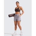 thumbnail image 3 of CRZ YOGA Butterluxe Strappy Longline Sports Bras for Women Double Spaghetti Strap Workout Yoga Crop Top, 3 of 3