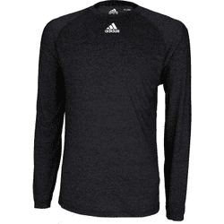 Adidas Men's Climalite Heathered Long Sleeve