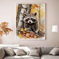 thumbnail image 4 of Kit de punto de cruz Wdftyju de mapache impreso 40x50cm 11CT, 4 of 9