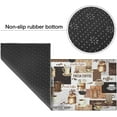 thumbnail image 6 of Coffee Kitchen Rug Set of 2, Vintage Coffee Kitchen Decorative Floor Mats for Kitchen Sink Laundry Room, 17x30+17x47 Inch, 6 of 6