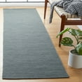 thumbnail image 3 of SAFAVIEH Kilim Patrick Solid Area Rug, Grey/Silver, 6' x 6' Square, 3 of 10