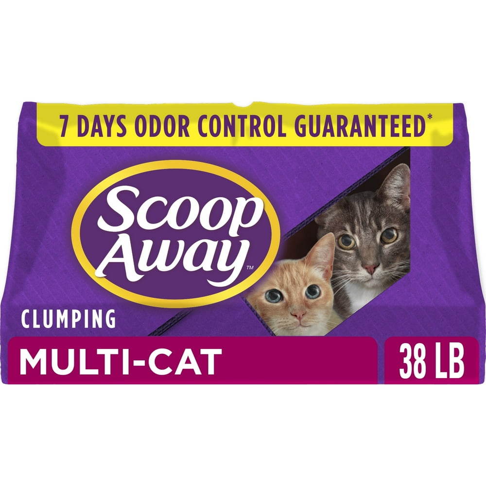 Scoop Away MultiCat, Scented Cat Litter, 38 lbs