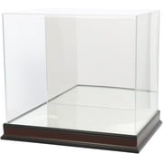 Antique Mahogany Helmet Display Case with Mirror Back - Fanatics Authentic Certified