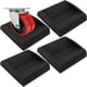 thumbnail image 1 of WELLGO - Tapones de cama y tazas de muebles de 3 x 3 pulgadas, paquete de 4 tapones de silicona de a, 1 of 7