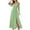 Army Green, variant on Womens Dresses, Women Solid Color Sleeveless Halter Dress High Waist Drop Shoulder Pleat Dress High Slit and Ankle Dress Dinner Dress Leisure Blue XL