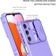 thumbnail image 5 of Bracket Phone Case for Samsung Galaxy A25 5G with Kickstand & Slide Camera Lens Cover, Dual Layer Rugged Shockproof Protection Cover Case for Samsung Galaxy A25 5G LT-Purple, 5 of 18