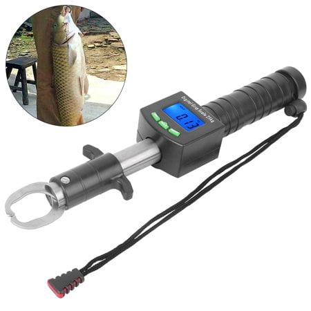 Pince à Peser Digitale Pour Poissons - Grip Acier Inox Avec Balance électronique Intégrée