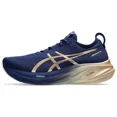 thumbnail image 1 of ASICS Gel Nimbus 26 Bleu Platine Champagne - 1011B946-400 Chaussures, 1 of 5