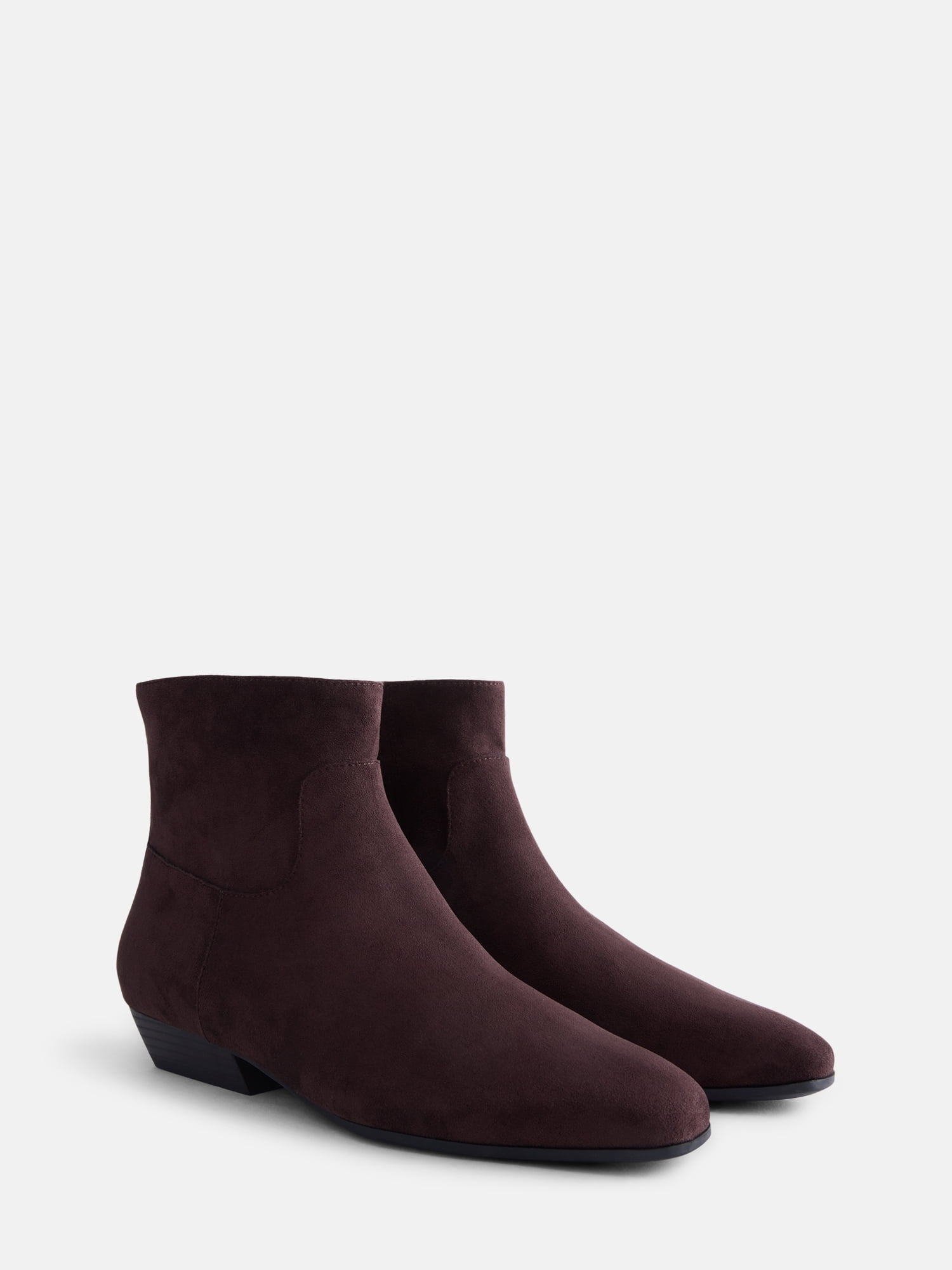 Scenario Women's Faux Leather Ankle Booties (Wide Width Available)