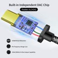 thumbnail image 2 of Adaptador de auriculares USB C a 3,5 mm Xumee Hi-Res DAC para iPhone, 2 of 7