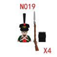 thumbnail image 1 of Juegos militares, bloques de construcción, figuras de soldados de acción, regalos, armas, la guerra de las rosas, 40K, Death Korps of Krieg, guerras napoleónicas, 1 of 4