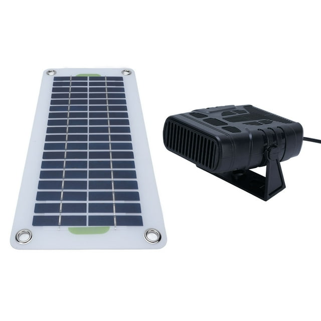 Calentador De Espacio Con Panel Solar, Conversión De Energía Eficiente Calentador De Panel Solar Multifuncional Portátil Para Viajes