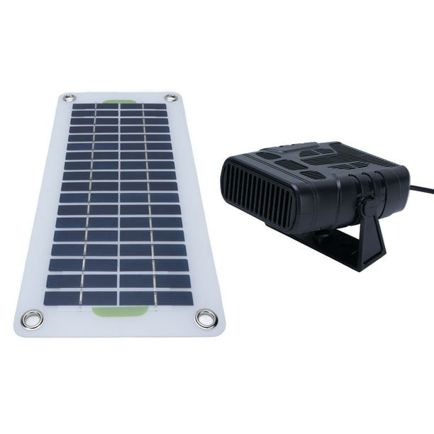 Calentador De Espacio Con Panel Solar, Conversión De Energía Eficiente Calentador De Panel Solar Multifuncional Portátil Para Viajes