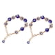 thumbnail image 2 of Pulsera turca de la suerte, 2 piezas Pulsera de ojo azul Pulseras con dijes de cuentas de ojo azul Pulsera de ojo azul Rendimiento sólido, 2 of 14