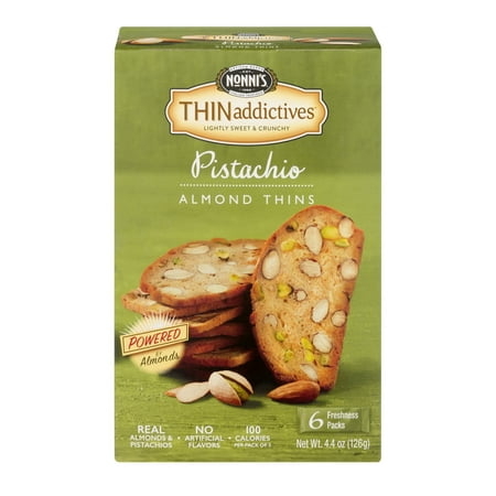 nonni's thinaddictives pistachio almond thins