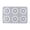round-S, variant on Resin Beads Molds with Hole Silicone Resin Epoxy Molds for Pendant Earrings Jewelry Casting Molds