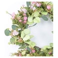 thumbnail image 4 of 20 Inch Eucalyptus Wreath Spring Front Door Decor - Artificial Greenery Grapevine Wreath for Home Décor, Festival Party Wall Window Decoration, 4 of 6