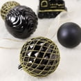 thumbnail image 4 of Adornos de bolas navideñas, 65 piezas, irrompibles, festivos, para colgar en bodas, decoración de árbol de Navidad, 4 of 5