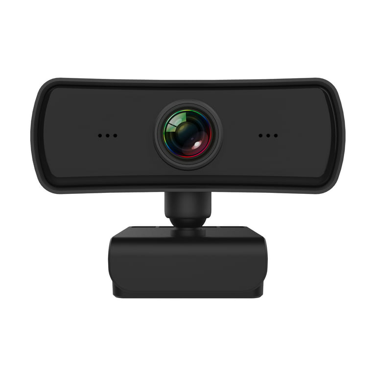Webcam 1440P with Microphone and Lens Cap, Upgrade FHD 1080P Webcam, Plug  and Play USB Camera for , Skype, Etc. Video Call, Study Conference,  Compatible with Windows/Linux/Android 