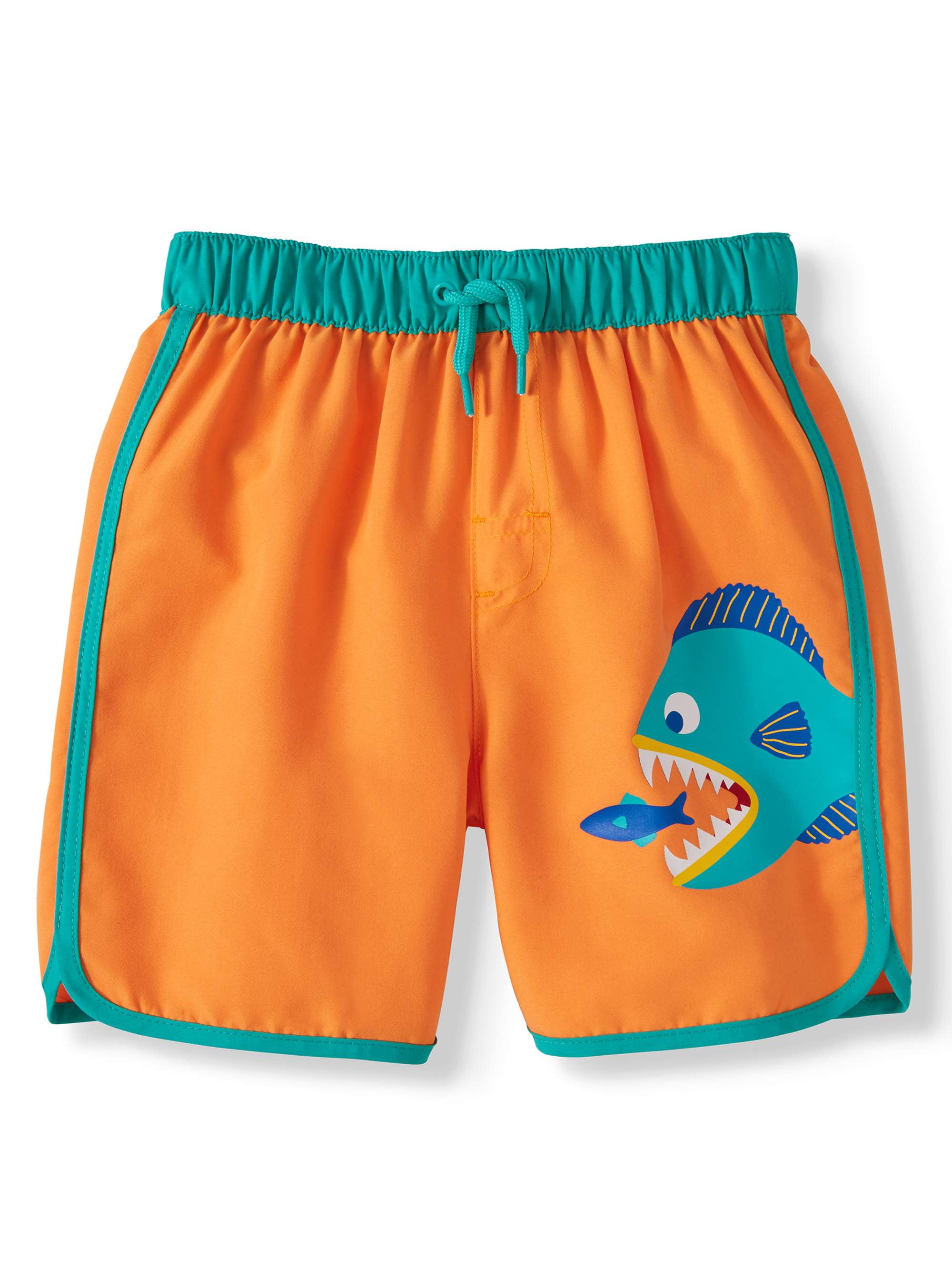 Snow Land Tree Sun Painting Athletic Mens Shorts Beach Swim Trunk Summer