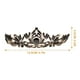 thumbnail image 2 of KAKOWELY Diadema con corona de diamantes de imitación, diadema decorativa, accesorio para el cabello de boda, 2 of 4