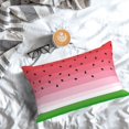 thumbnail image 5 of Yiaed Watermelon Print Brushed Microfiber Envelope Pillowcases, Standard,Envelope Closure Pillow Cases(No pillow core)-16"x24", 5 of 6