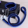 thumbnail image 3 of Conjunto de collar y correa para perro, correa de cuerda y collar de adiestramiento para perros pequeños, medianos y grandes., 3 of 5