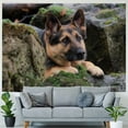 thumbnail image 4 of Orinice Dog Tapestry Wall Hanging Unique Style Graphic Tapestries for Home Wall Decor Living Room Bedroom Farmhouse 60x50inch, 4 of 6