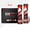 Red, variant on WEISIPU 1 Pair Double Lock-On Mountain Bike Grips, Bicycle Handlebar Locking Grips, Non-Slip MTB Handle Grips