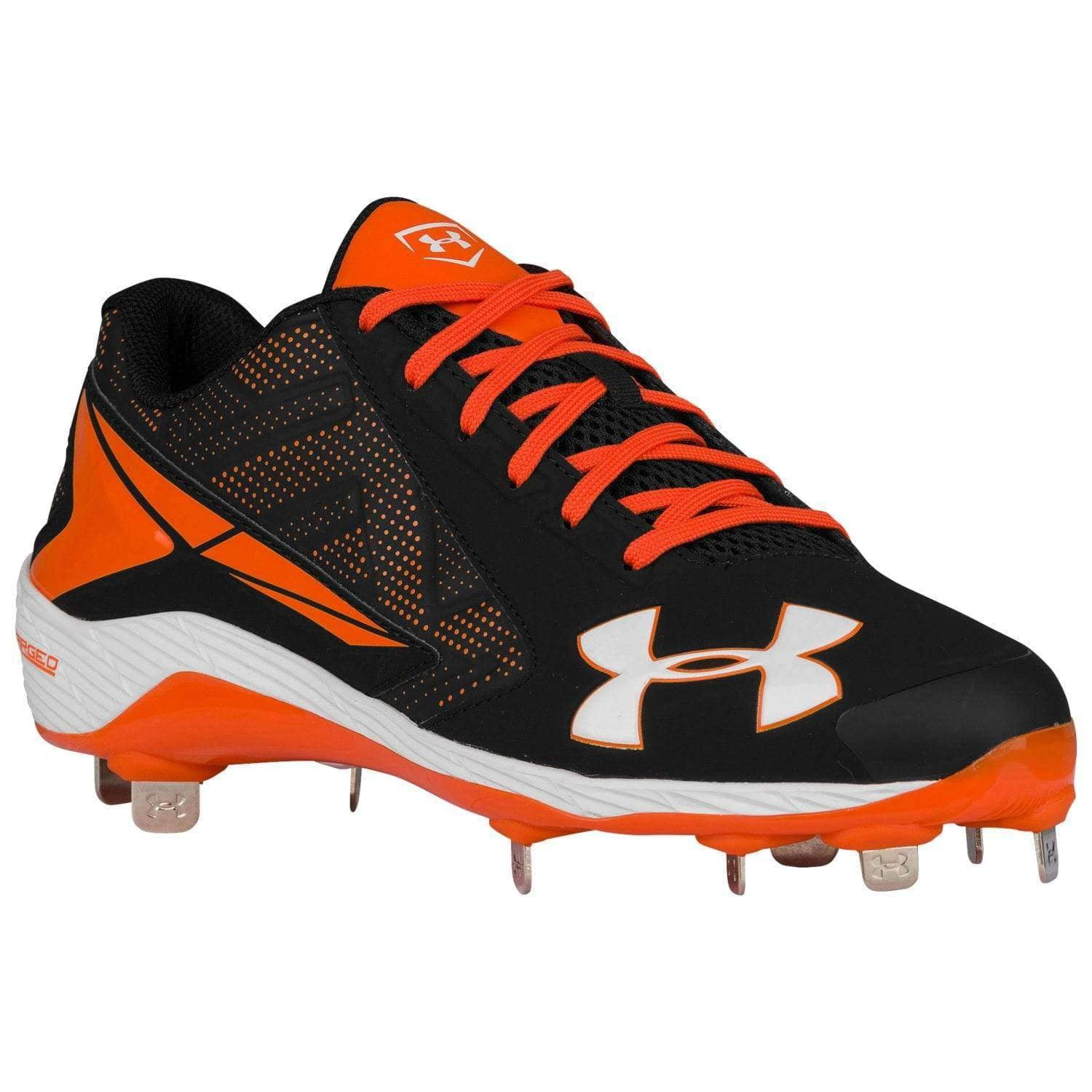 metal baseball cleats under armour