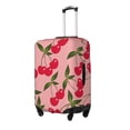 thumbnail image 2 of Easygdp Cherry Double-Sided Printed Elastic Suitcase Protective Cover,Invisible Zipper, Business Trip Luggage Cases,Washable And Resistant To Falling -Small, 2 of 9