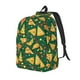 thumbnail image 1 of Disketp Pizza Mochila de Lona Estampada, Mochila Escolar de Viaje Ligera para Estudiantes y Portátil-Medium, 1 of 5