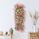 thumbnail image 5 of Cesta Colgante de Pared con Rosas Artificiales de Imitación Lcp250418004 | Varilla Resistente de 85 Cm | Enredaderas Envueltas En Plástico | Peso Ligero: 160 G | Decoración de Techo para Salón | Deco, 5 of 6